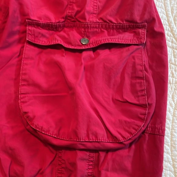 London Jean Chino Capris. Red. Size 14 - Picture 3 of 12